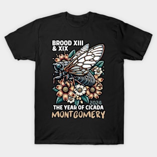 cicada 2024 invasion montgomery T-Shirt